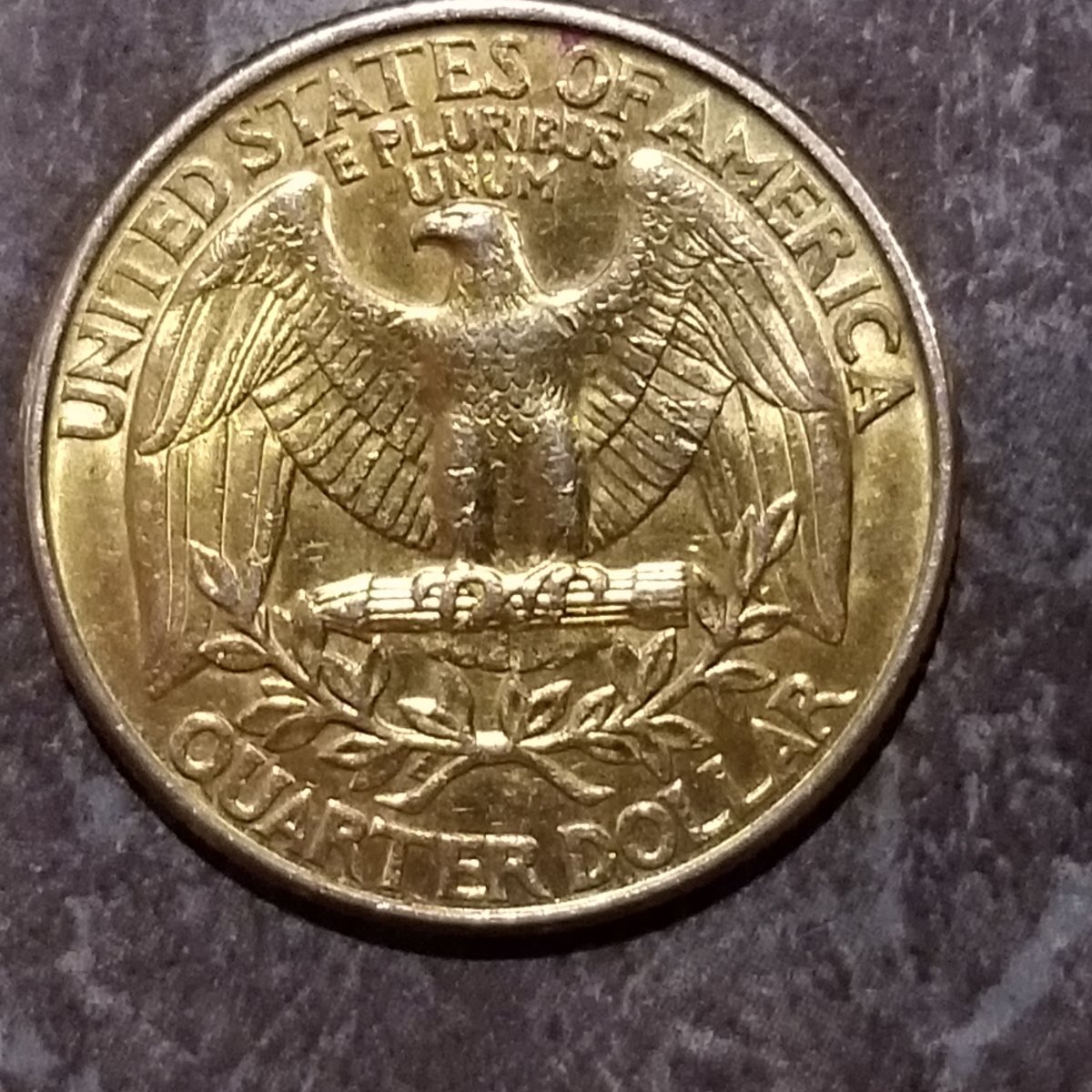 1994-D-Quarter-Gold/Brass-Color-Identification